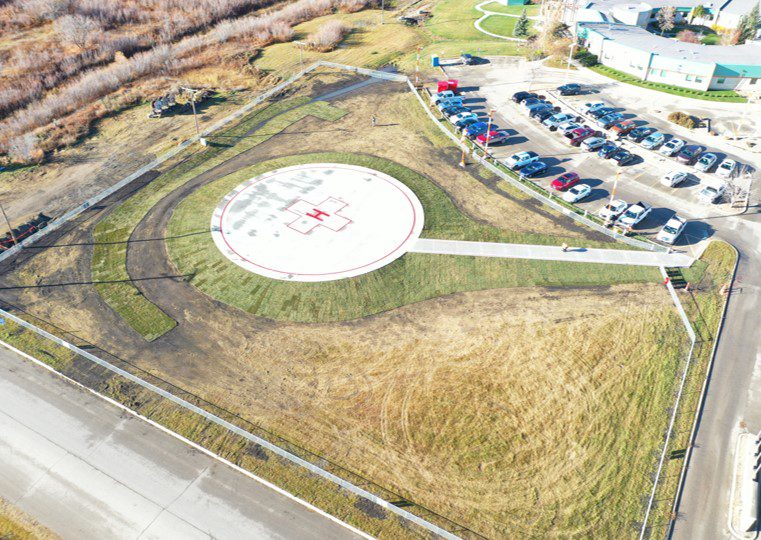 All Nation’s Healing Hospital Helipad Construction